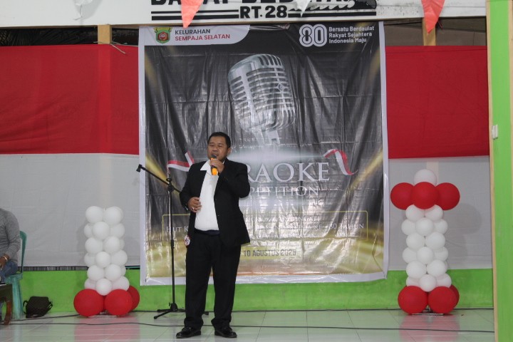 LOMBA KARAOKE TINGKAT KELURAHAN SEMPAJA SELATAN DALAM RANGKA HUT RI KE 80