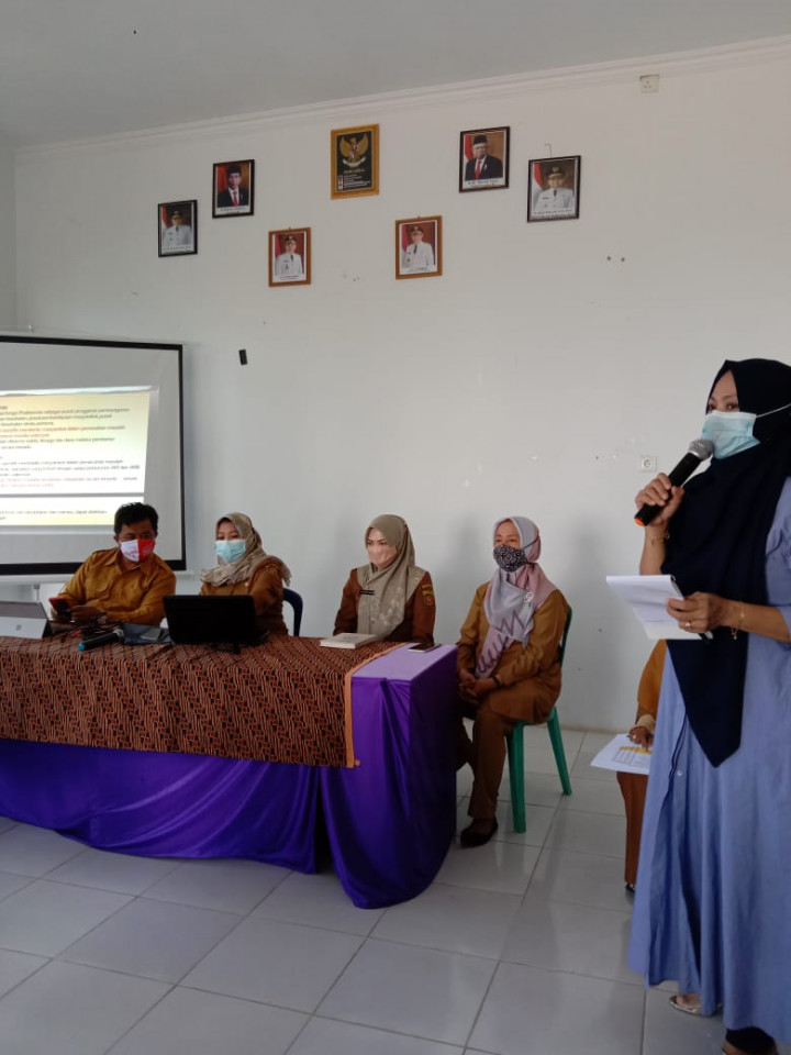 Kegiatan Bimtek Pelaporan Posyandu secara Online 18 Mei 2021