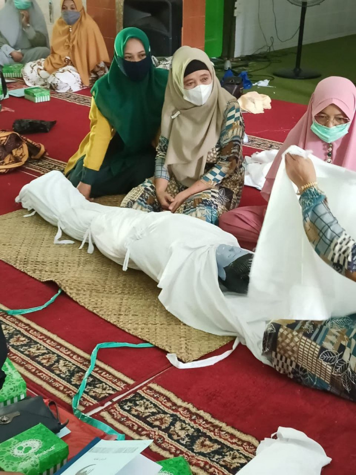Pelaksanaan Pelatihan Fardhu Kifayah Tanggal 8-9 Juni 2021 di Mesjid Babul Khoir Jl. Pinang Seribu