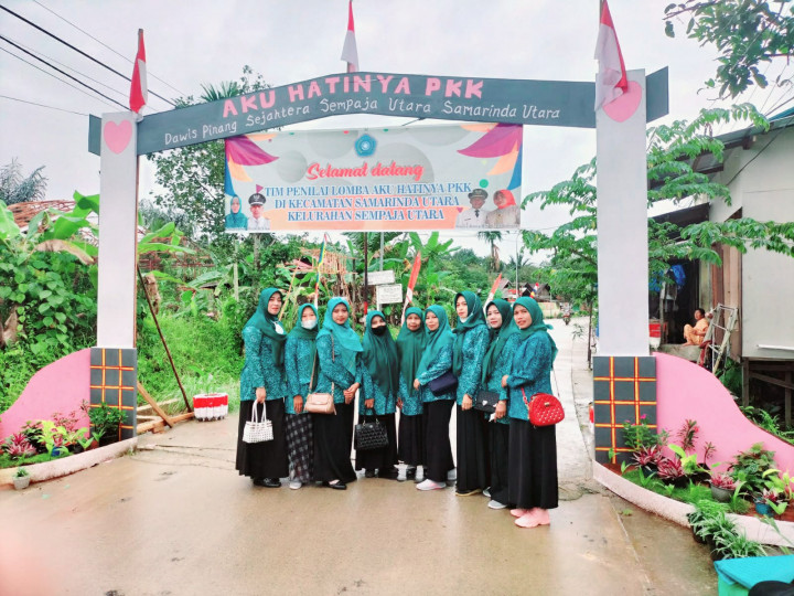 Lomba penilaian Hati nya PKK  Kelurahan Sempaja Utara