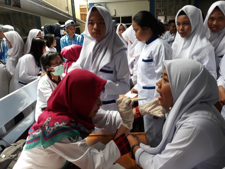 Penjaringan Kesehatan di Sekolah
