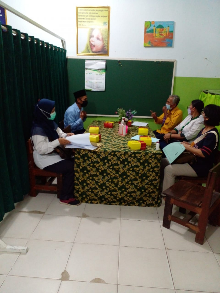Persiapan Penilaian Sekolah Sehat tingkat Kota
