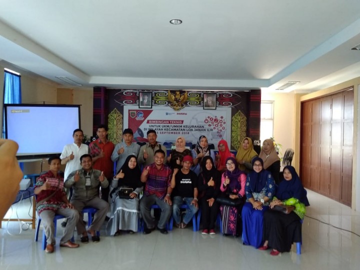 Bimtek penjualan online untuk UMK / UMKM
