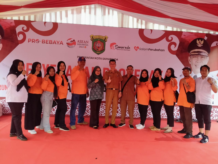 Penyerahan Probebaya Kecamatan Loa Janan Ilir Tahun 2023 oleh Bapak Walikota Samarinda