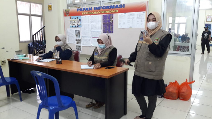 VAKSINASI MASSAL KELURAHAN SIDODADI DOSIS PERTAMA
