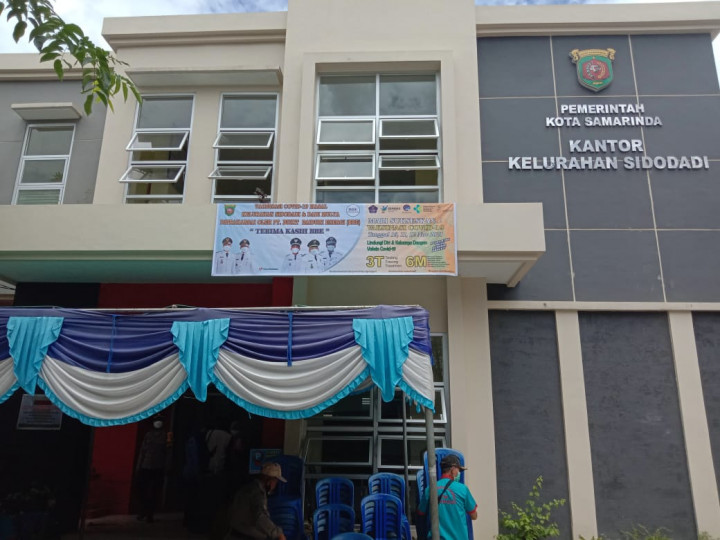 VAKSINASI MASSAL KELURAHAN SIDODADI DOSIS PERTAMA