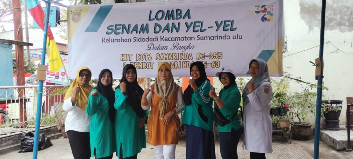 Memperingati hari jadi HUT Kota Samarinda Ke-355 dan Pemkot Samarinda Ke-63 Kelurahan Sidodadi mengadakan Lomba-lomba di tingkat RT dan Masyarakat setempat