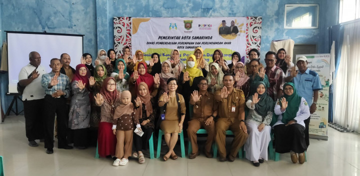 Sosialisasi Pencegahan Stunting oleh DP2PA yang dihadiri oleh Kasi Kesra Kelurahan Sidodadi