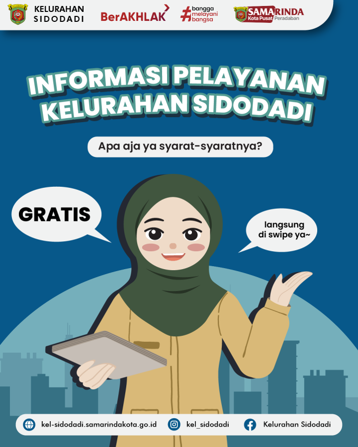 Informasi Pelayanan Kelurahan Sidodadi