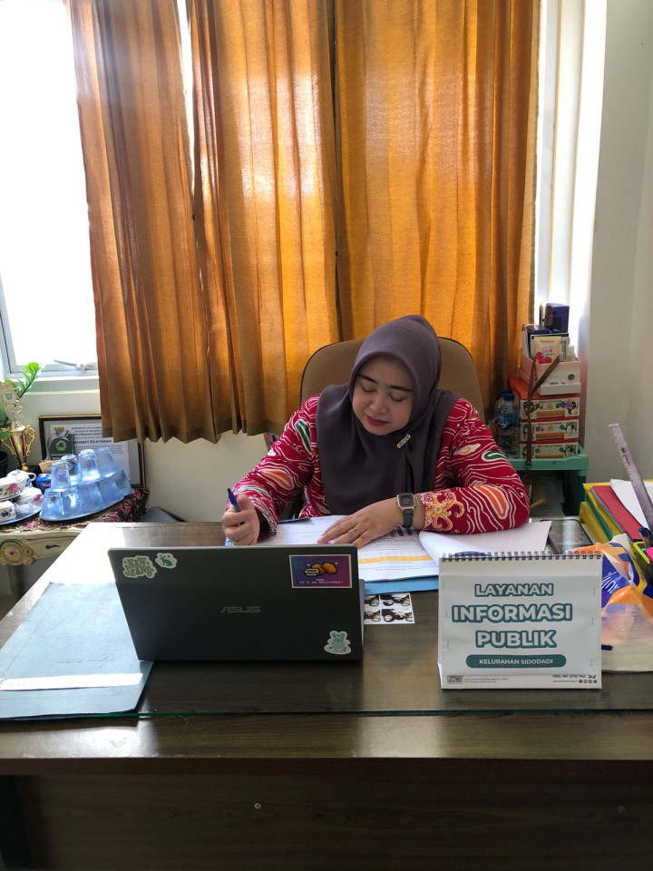 Meja Layanan Informasi Publik Kelurahan Sidodadi