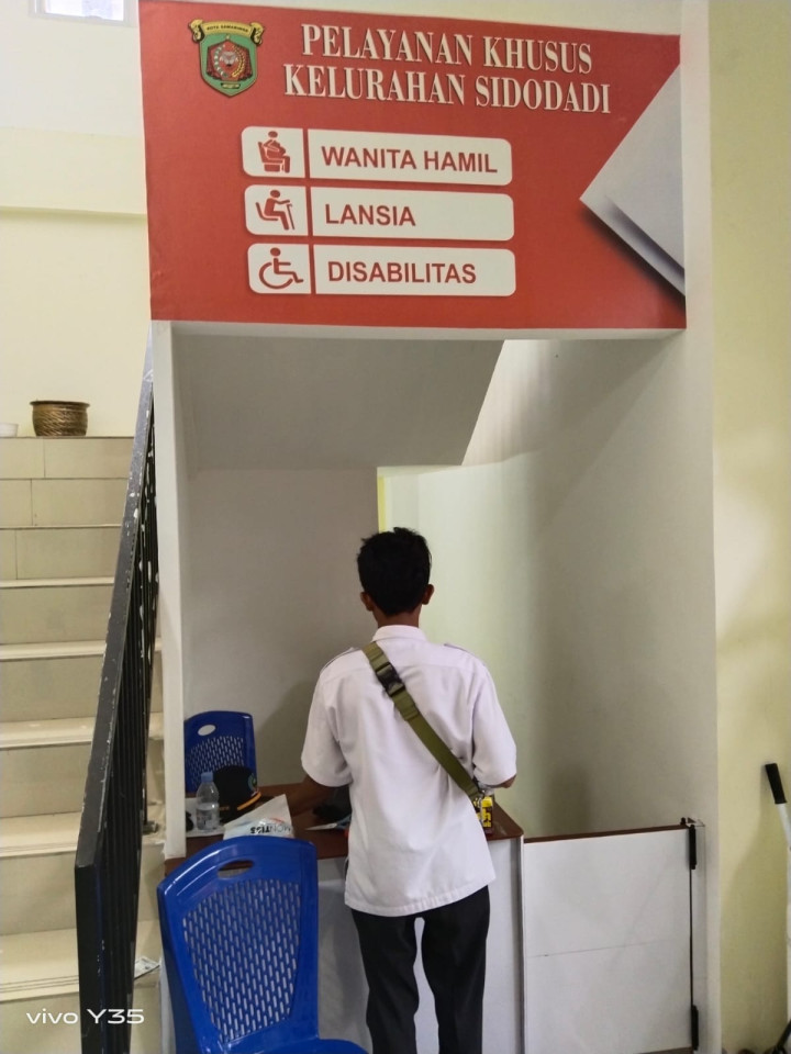 Pelayanan Khusus Kelurahan Sidodadi