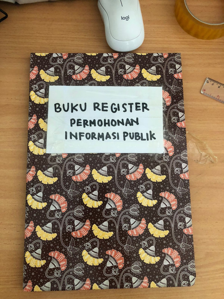 Meja Layanan Informasi Publik Kelurahan Sidodadi