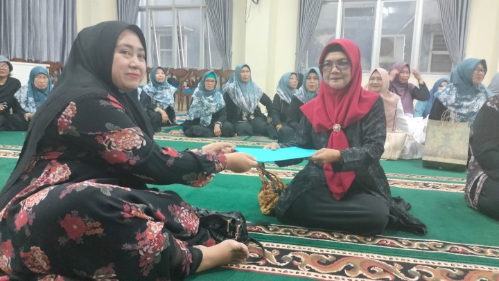 Serah Terima Jabatan di kelurahan Sidodadi