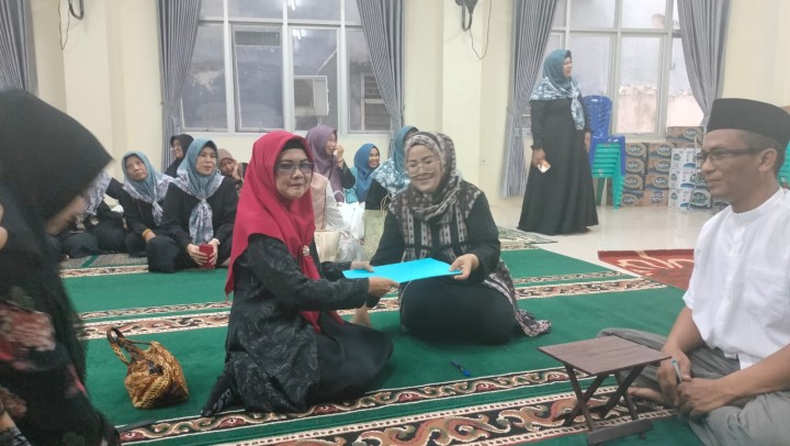 Serah Terima Jabatan di kelurahan Sidodadi