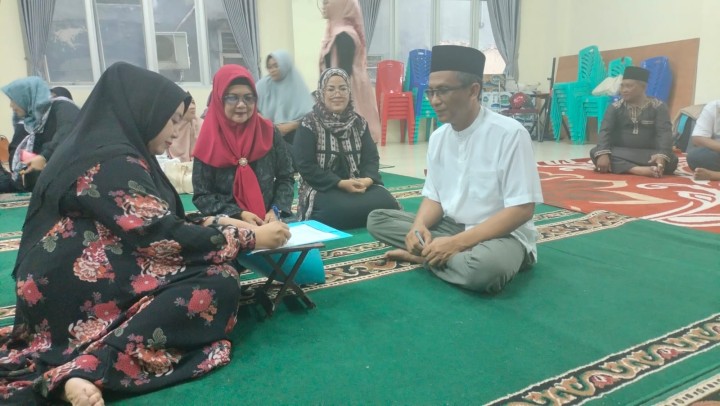 Serah Terima Jabatan di kelurahan Sidodadi