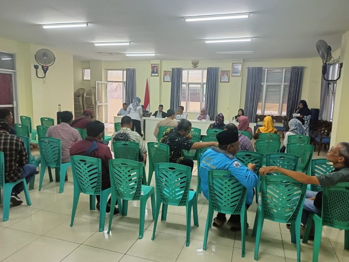 kegiatan Pembubaran Panitia Musabaqah Tilawatil Qurán Ke -46 di Kantor Kelurahan Sidodadi