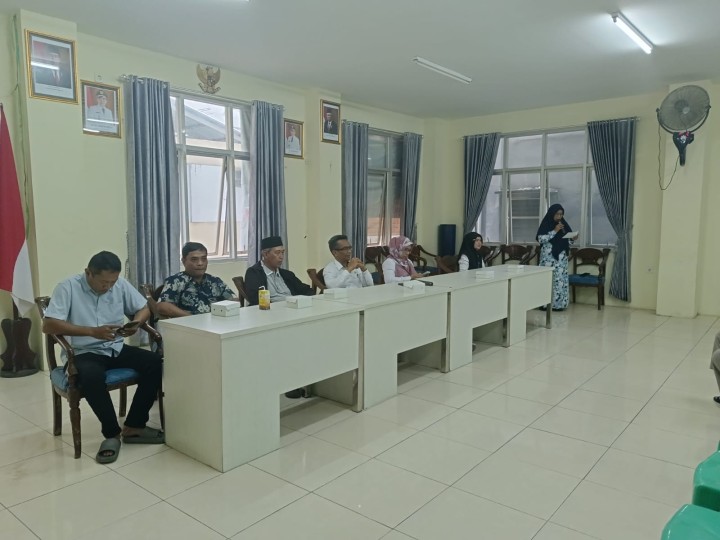 kegiatan Pembubaran Panitia Musabaqah Tilawatil Qurán Ke -46 di Kantor Kelurahan Sidodadi