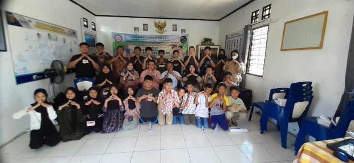Pelaksanaan sosialisasi perlindungan anak dari kekerasan hari Minggu tgl 28 Juli 2024, di Balai Pertemuan RT.16