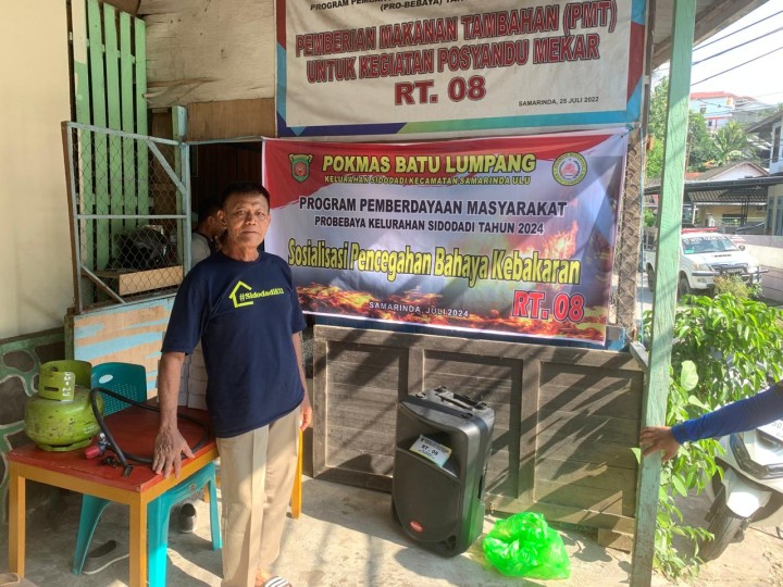 Sosialisasi kebakaran RT. 08