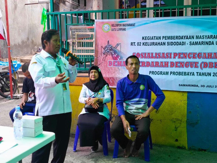 Sosialisasi Demam Berdarah Di Rt.02