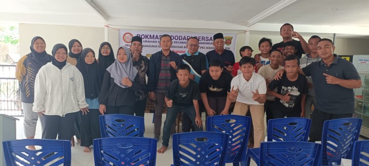 kegiatan Sosialisasi di pokmas -pokmas kelurahan sidodadi tahun 2024