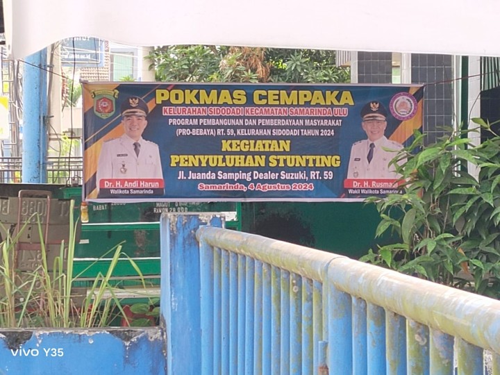 kegiatan Sosialisasi di pokmas -pokmas kelurahan sidodadi tahun 2024