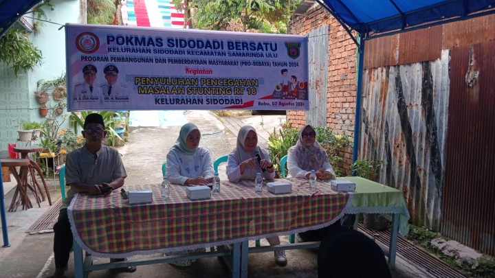 kegitan Probebaya Sosialisasi  dilingkungan RT kelurahan Sidodadi