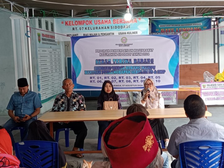 kegitan Probebaya Sosialisasi  dilingkungan RT kelurahan Sidodadi