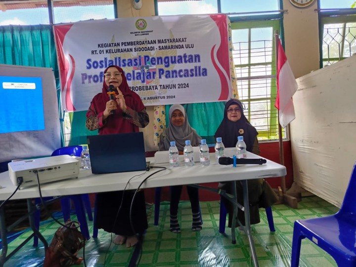 kegitan Probebaya Sosialisasi  dilingkungan RT kelurahan Sidodadi
