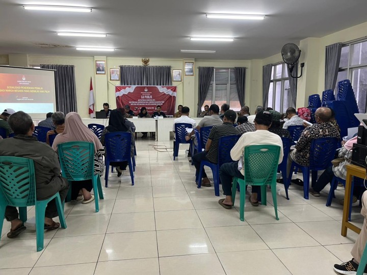 Uji Publik ,Daftar Pemilih Sementara(DPS)Pemeilhan Gubernur dan Wakil Gubernur ,Walikota Dan Wakil Walikota Tahun 2024