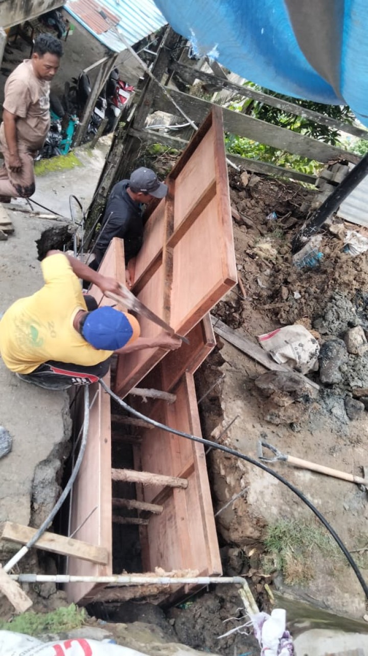 Pemantauan Kegiatan Probebaya Sarana dan Prasarana Tahap II Kel.Sidodadi