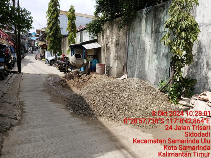 Pemantauan Kegiatan Probebaya Sarana dan Prasarana Tahap II Kel.Sidodadi
