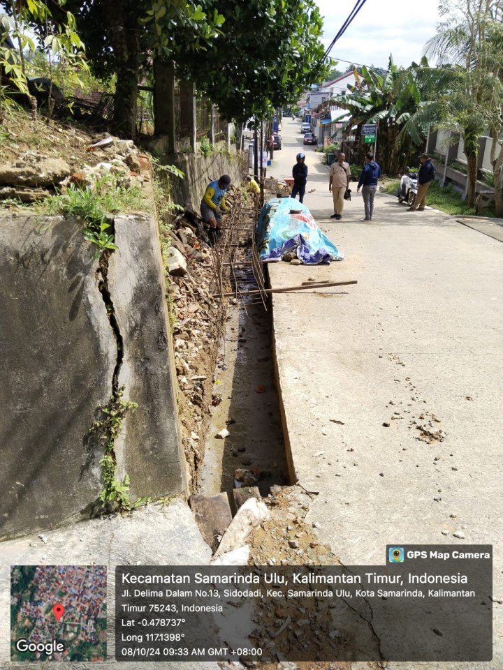 Pemantauan Kegiatan Probebaya Sarana dan Prasarana Tahap II Kel.Sidodadi