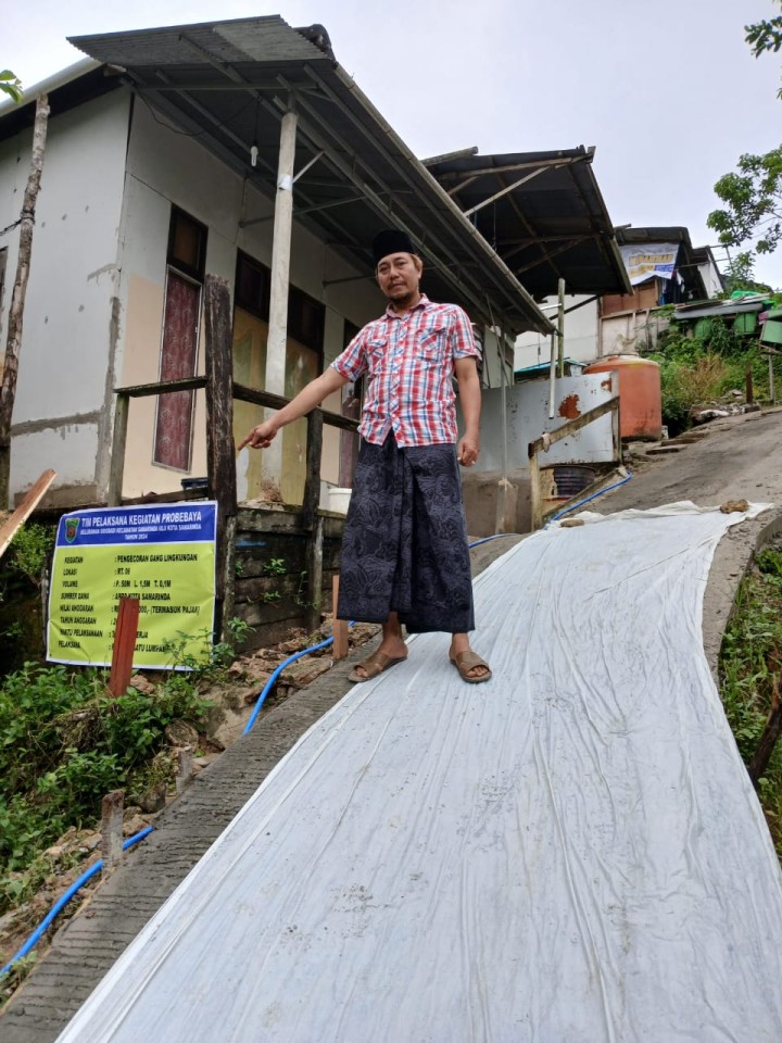 Pemantauan Kegiatan Probebaya Sarana dan Prasarana Tahap II Kel.Sidodadi