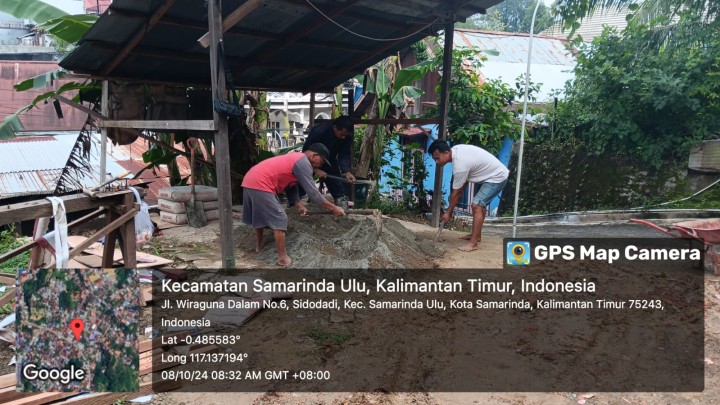 Pemantauan Kegiatan Probebaya Sarana dan Prasarana Tahap II Kel.Sidodadi