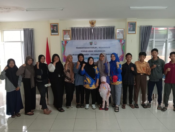 PEMBENTUKAN FORUM ANAK KELURAHAN SIDODADI