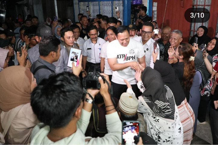 Kunjungan Menteri ATR / BPN AHY