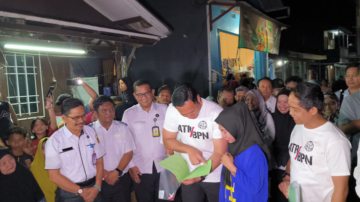 Kunjungan Menteri ATR / BPN AHY