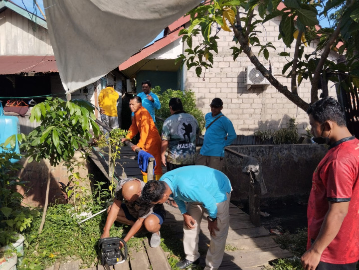 Kegiatan Gotong Royong di Lingkungan Kecamatan Samarinda Ilir Tahun 2024