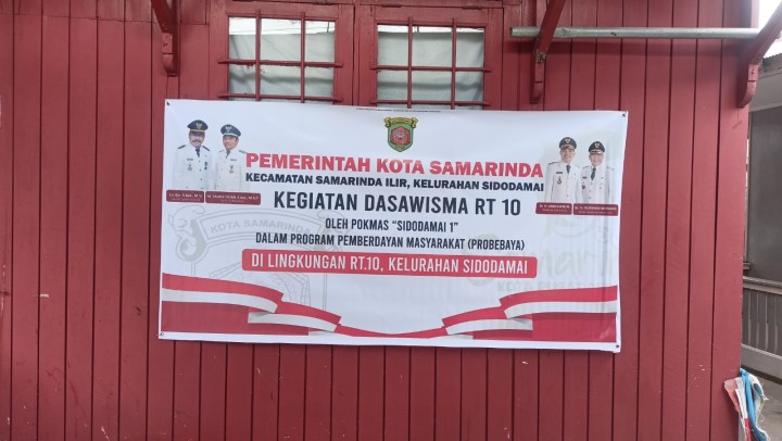 Kegiatan Warga RT Kelurahan Sidodamai Tahun 2024