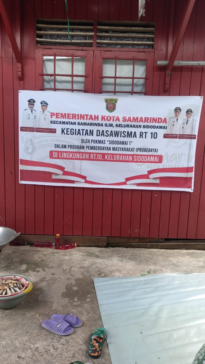 Kegiatan Warga RT Kelurahan Sidodamai Tahun 2024