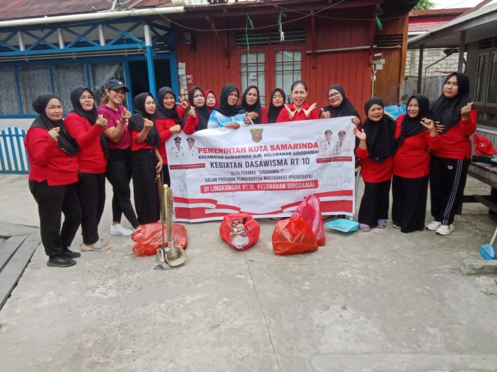 Kegiatan Warga RT Kelurahan Sidodamai Tahun 2024