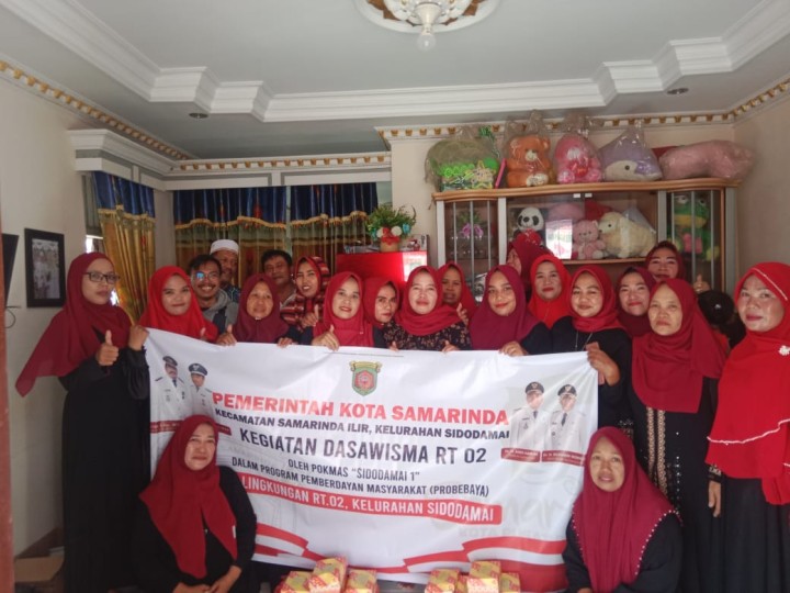 Kegiatan Warga RT Kelurahan Sidodamai Tahun 2024