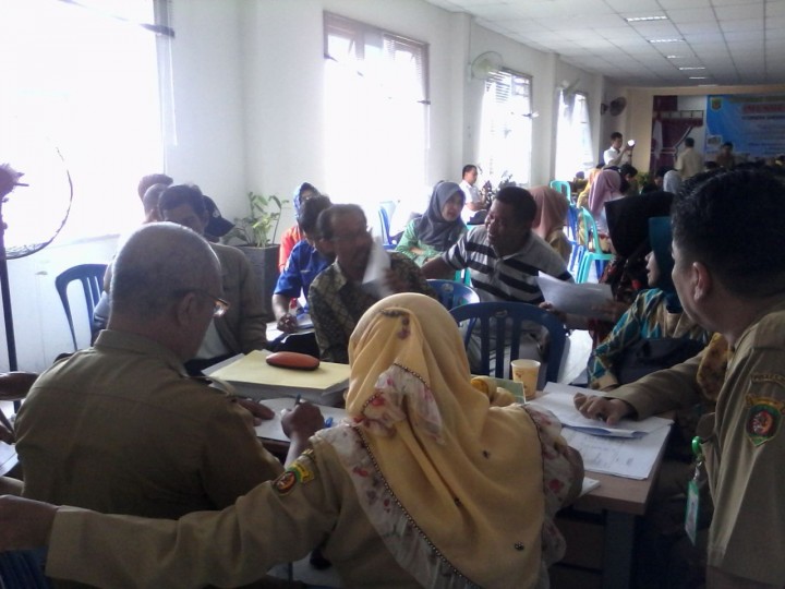 Acara musrenbang Kecamatan Samarinda Ilir, selasa 23 Januari Tahun 2018