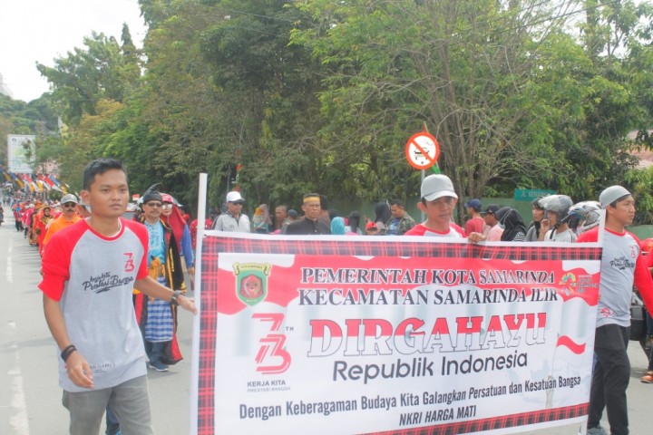 Jalan Santai Dalam Rangka Memperingati HUT  Kemerdekaan Indonesia ke-73 Tahun 2018