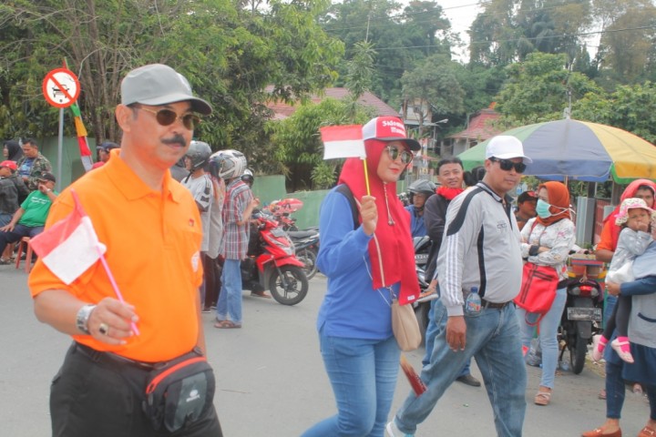 Jalan Santai Dalam Rangka Memperingati HUT  Kemerdekaan Indonesia ke-73 Tahun 2018