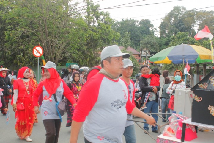Jalan Santai Dalam Rangka Memperingati HUT  Kemerdekaan Indonesia ke-73 Tahun 2018