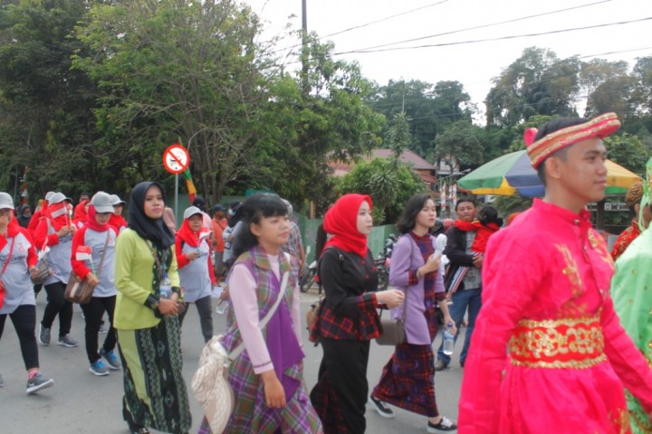 Jalan Santai Dalam Rangka Memperingati HUT  Kemerdekaan Indonesia ke-73 Tahun 2018