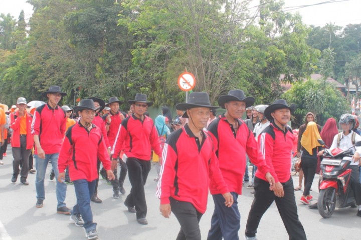 Jalan Santai Dalam Rangka Memperingati HUT  Kemerdekaan Indonesia ke-73 Tahun 2018