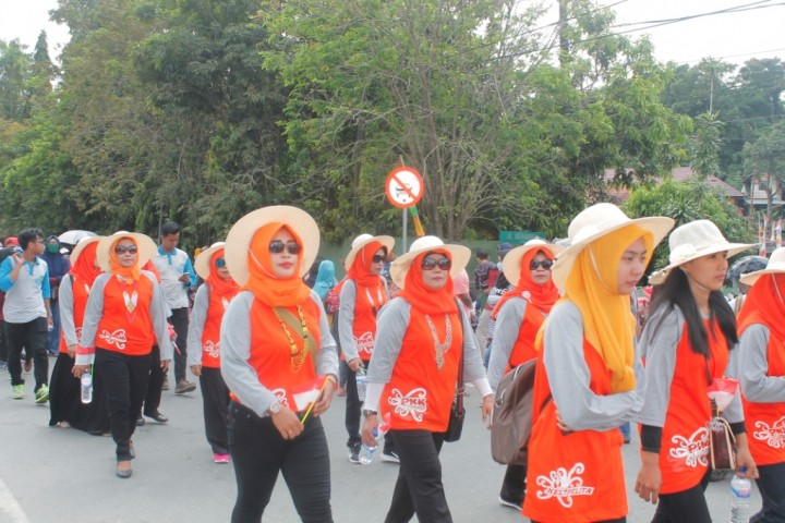 Jalan Santai Dalam Rangka Memperingati HUT  Kemerdekaan Indonesia ke-73 Tahun 2018